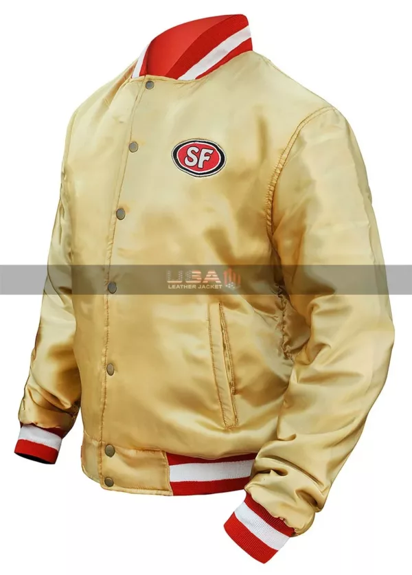 San Francisco Golden Bomber Satin Jacket