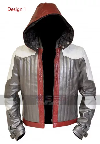 Batman Arkham Knight (Jason Todd) Red Hood Leather Jacket