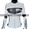 Fast and Furious 7 Vin Diesel White Leather Jacket