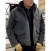Yellowstone Kevin Costner Grey Cotton Jacket