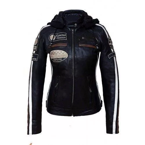 Women's Speed Race Classic Motorcycle Leather Jacket