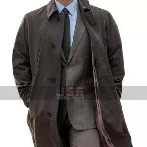 Mission Impossible 6 Fallout Henry Cavill Brown Cotton Trench Coat