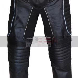 Iceman X-Men 3 Shawn Ashmore Costume Black Leather Pants