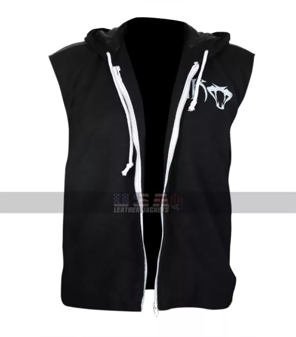 RKO WWE Randy Orton Hoodie Black Fleece vest