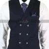 1920s Mens Vintage Tuxedo 3 Piece Navy Blue Suit