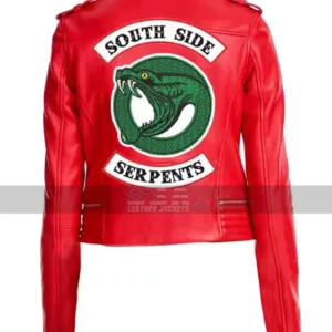 Riverdale Southside Serpents Cheryl Blossom Biker Jacket