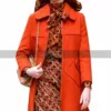 Modern Love TV Series Anne Hathaway Orange Trench Coat